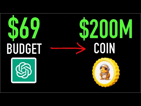 Non-coder made a $200M memecoin with $69 & AI–Summary