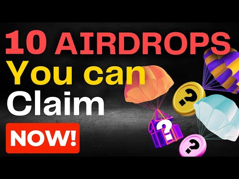 These airdrops are live to claim now + biggest airdrops for April