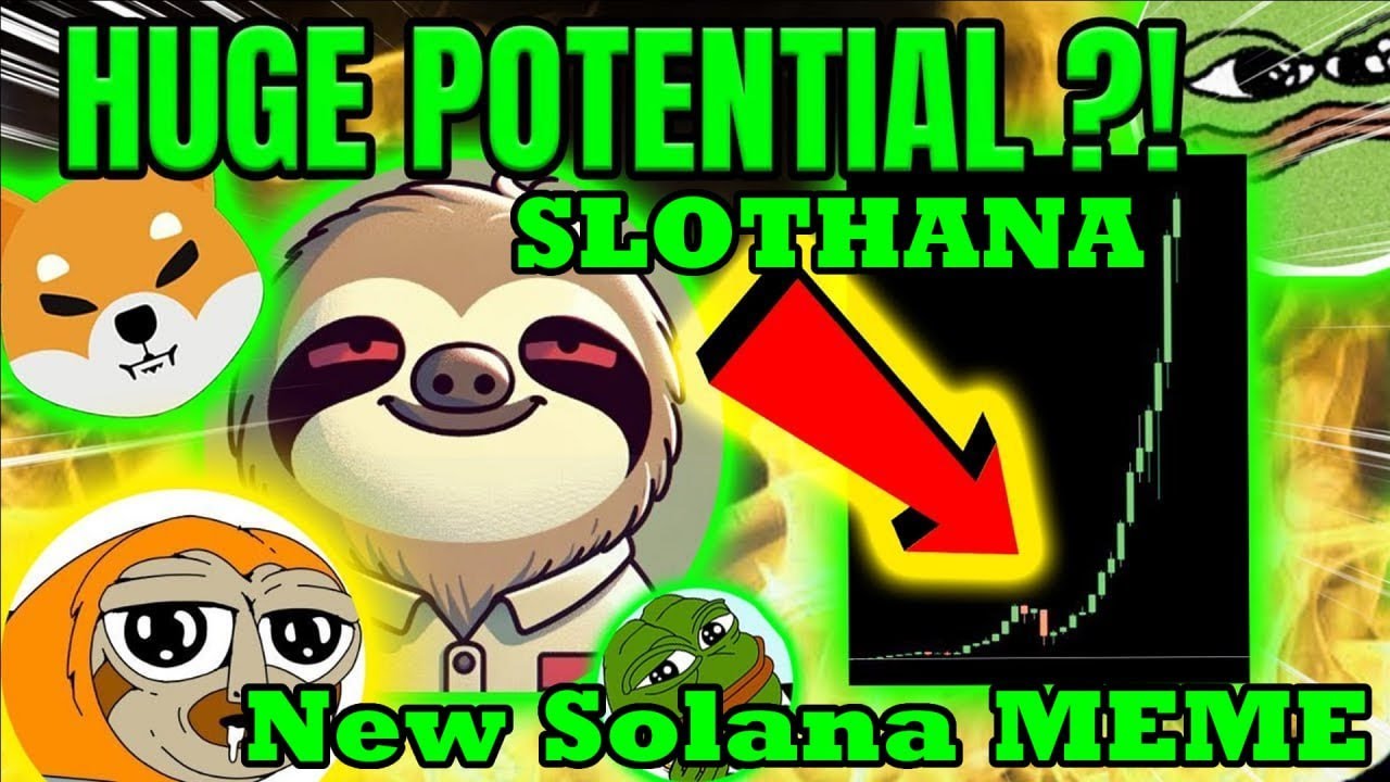 New Solana Memecoin SLOTHANA $SLOTH Update – Good New Bullrun Token